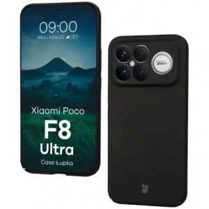 Etui Bizon Case Łupka do Xiaomi POCO F8 Ultra czarne
