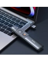 Kup Baseus Multifunktions-Fernbedienung Orange Dot für Präsentationen, mit Laserpointer, ohne Batterien (grau) - BSU1639GRY - {ean13} - Sklep Home Screen