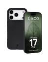 Etui z recyklingu Bizon Case ReLeaf do Apple iPhone 17 Pro czarne