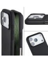 Etui z recyklingu Bizon Case ReLeaf do Apple iPhone 17 Pro czarne