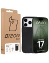 Etui z recyklingu Bizon Case ReLeaf do Apple iPhone 17 Pro czarne