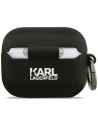 Etui Karl Lagerfeld Silicone Karl&Chaupette Head 3D do AirPods Pro 3 czarny