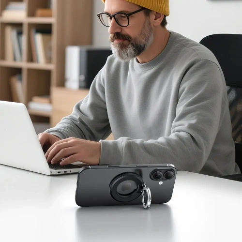 Uchwyt Tech-Protect MMR500 Magnetic MagSafe Phone Ring Black