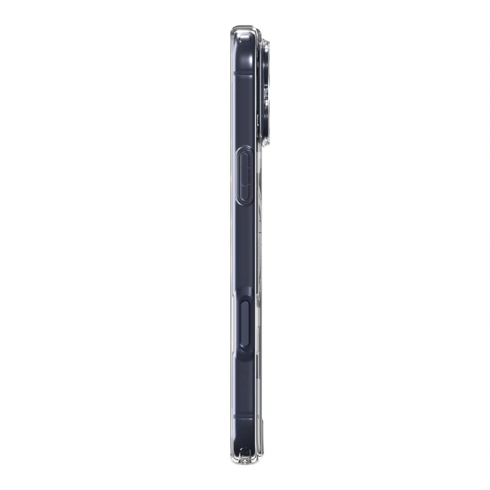 Etui Spigen Ultra Hybrid Mag MagSafe do Apple iPhone 17 Pro Max Clear/deep Blue