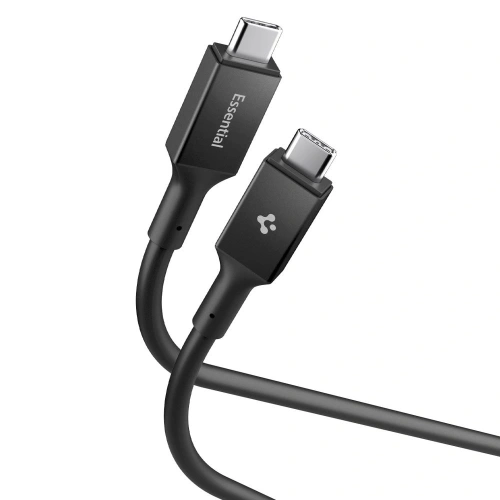 Kabel Spigen EB10020CC Essential USB-C Cable 100W 200cm Black