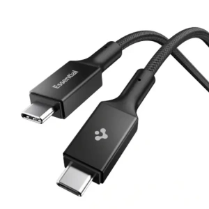 Kabel Spigen EB10010CC Essential USB-C Cable 100W 100cm Black