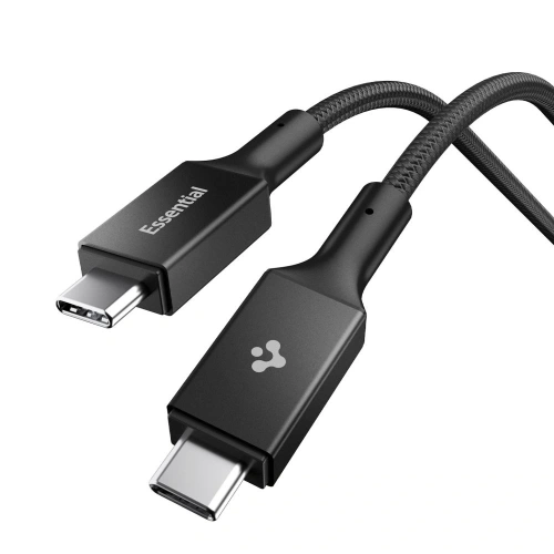 Kabel Spigen EB10010CC Essential USB-C Cable 100W 100cm Black