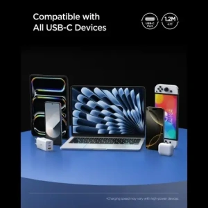 Kabel Spigen EB24012CC Essential USB-C Cable 240W 120cm White