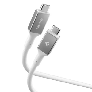 Kabel Spigen EB10020CC Essential USB-C Cable 100W 200cm White