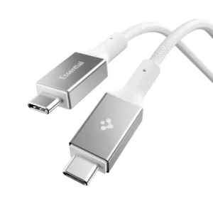 Kabel Spigen EB10010CC Essential USB-C Cable 100W 100cm White
