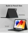 Etui Tech-Protect SmartCase Pen + Keyboard do Xiaomi Poco Pad M1 / Redmi Pad 2 Pro 12.1 Black