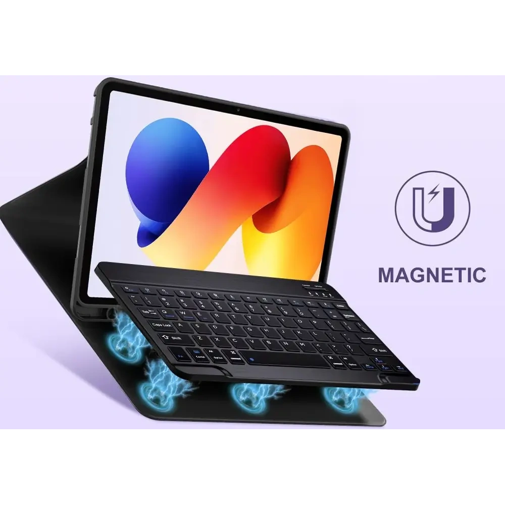 Etui Tech-Protect SmartCase Pen + Keyboard do Xiaomi Poco Pad M1 / Redmi Pad 2 Pro 12.1 Black