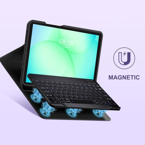 Etui Tech-Protect SmartCase Pen + Keyboard do Samsung Galaxy Tab A9+ / A11+ Plus 11.0 X210 / X215 / X216 / X230 / X235 / X236 Black