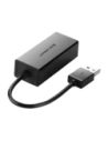 Adapter Ethernet UGREEN CR110 USB-C / RJ45 100Mbs (czarny)
