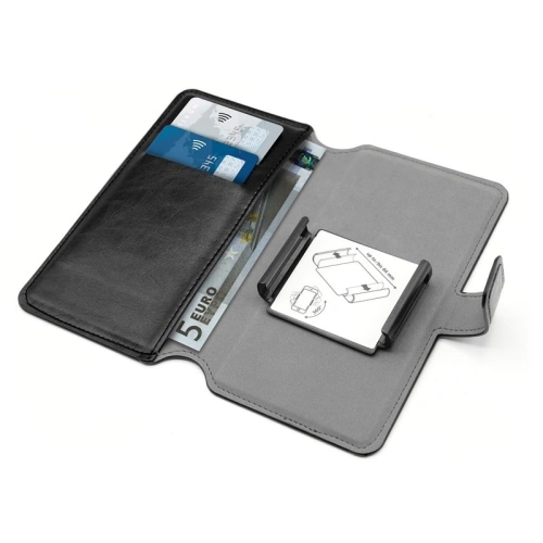 Kup PURO Universal Wallet - Universelles 360° drehbares Case mit Kartenfächern, Größe XL (schwarz) - PUR320BLK - {ean13} - Sklep Home Screen
