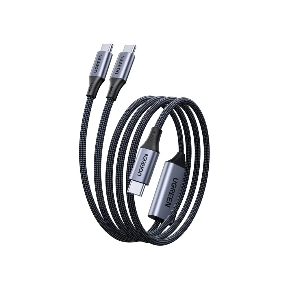 Uniwersalny kabel UGREEN L533 2xUSB-C PD 140W 2m