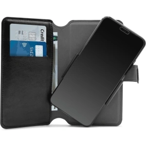 Kup PURO Universal Wallet - Uniwersalne etui obrotowe 360° z kieszeniami na karty, rozmiar XL (czarny) - PUR320BLK - {ean13} - Sklep Home Screen