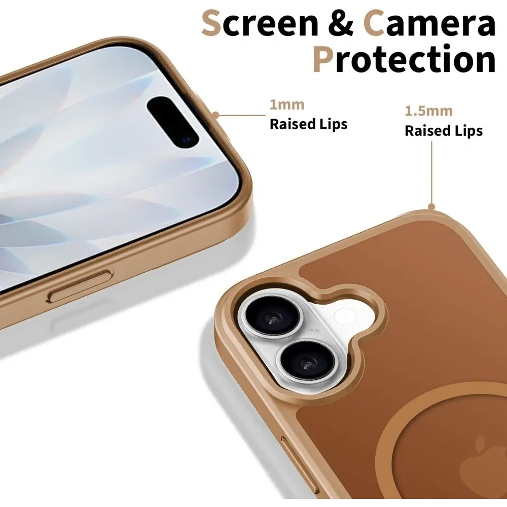 Etui Tech-Protect BasicMag MagSafe do Apple iPhone 17 Brown