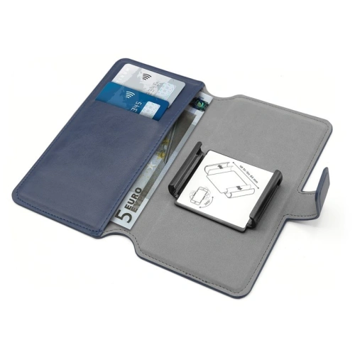 Kup PURO Universal Wallet - Universelles 360° drehbares Case mit Kartenfächern, Größe XL (navy blue) - PUR321NAV - {ean13} - Sklep Home Screen