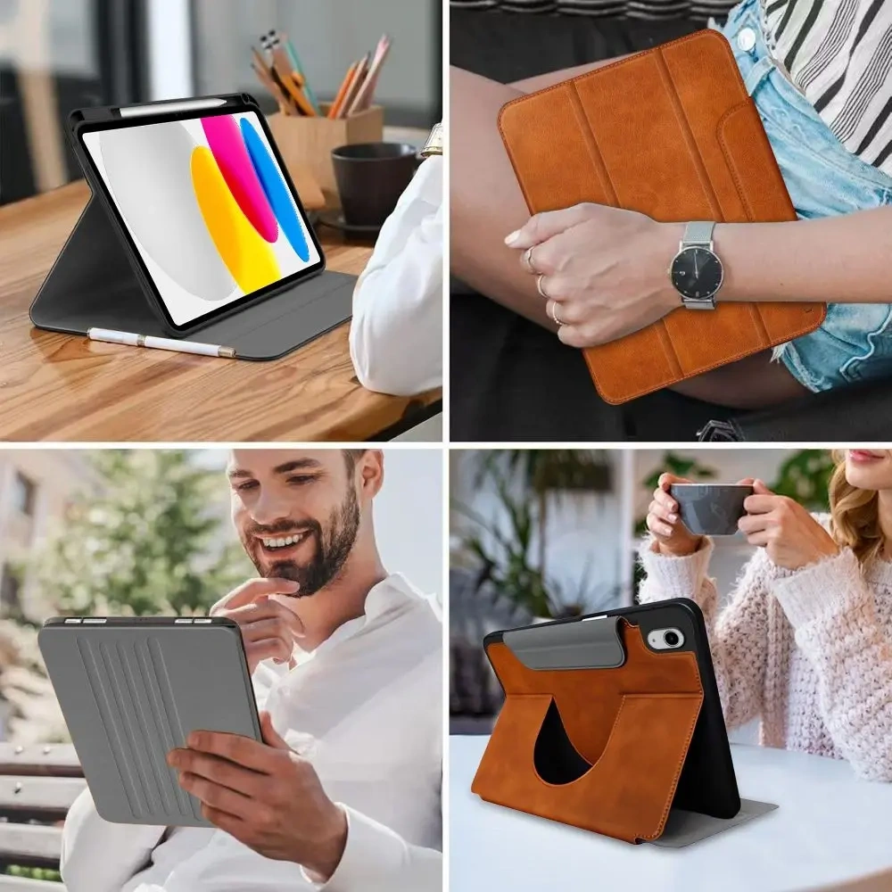 Etui Tech-Protect Fleece do Apple iPad Pro 11” 2024/2025 Brown