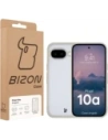 Etui Bizon Case Angelo do Google Pixel 10a półprzezroczyste z beżową ramką