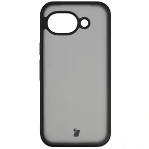 Etui Bizon Case Angelo do Google Pixel 10a przydymione z czarną ramką