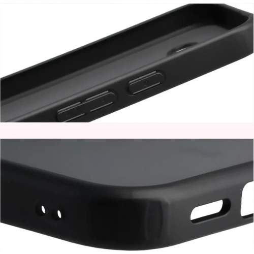 Etui Bizon Case Angelo do Google Pixel 10a przydymione z czarną ramką