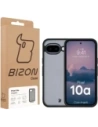 Etui Bizon Case Angelo do Google Pixel 10a przydymione z czarną ramką