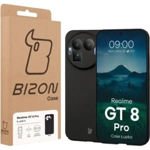 Etui Bizon Case Łupka do Realme GT 8 Pro czarne