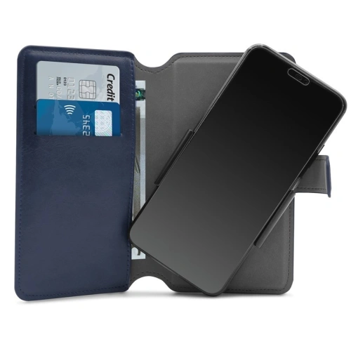 Kup PURO Universal Wallet - Husa universală rotativă 360° cu buzunare pentru carduri, mărimea XL (bleumarin) - PUR321NAV - {ean13} - Sklep Home Screen