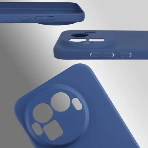 Etui Bizon Case Łupka do Realme GT 8 Pro niebieskie