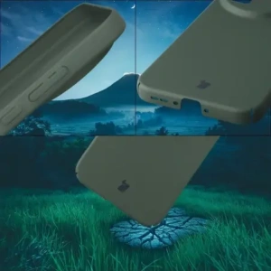 Etui Bizon Case Łupka do Realme GT 8 Pro zielone