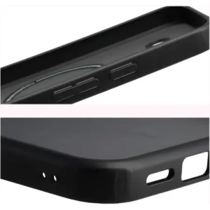 Etui z pierścieniem magnetycznym Bizon Case MatteO do Google Pixel 10a przydymione-czarne