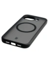 Etui z pierścieniem magnetycznym Bizon Case MatteO do Google Pixel 10a przydymione-czarne