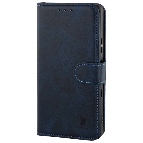 Etui z klapką Bizon Case Pocket do Sony Xperia 10 VII granatowe
