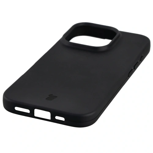 Etui z recyklingu Bizon Case ReLeaf do Apple iPhone 16 Pro czarne