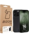 Etui z recyklingu Bizon Case ReLeaf do Apple iPhone 16 Pro czarne