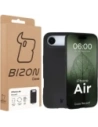 Etui z recyklingu Bizon Case ReLeaf do Apple iPhone Air czarne