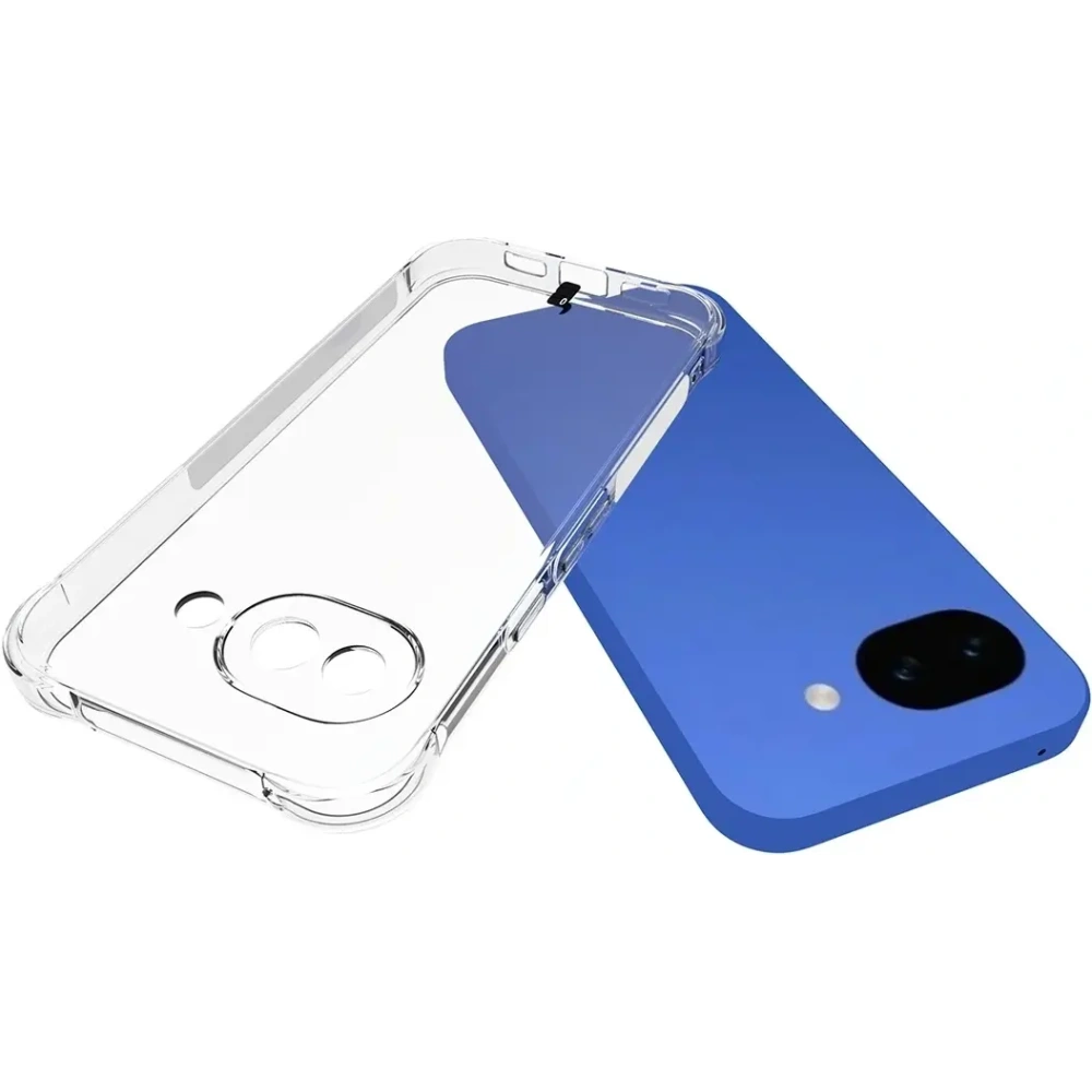Elastyczne etui Bizon Case Salpa do Google Pixel 10a przezroczyste