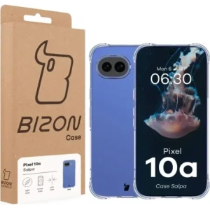 Elastyczne etui Bizon Case Salpa do Google Pixel 10a przezroczyste