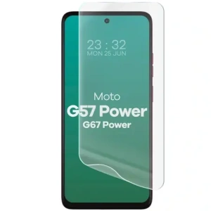 Folia hydrożelowa na ekran Bizon Glass Hydrogel Front do Moto G57 Power / G67 Power