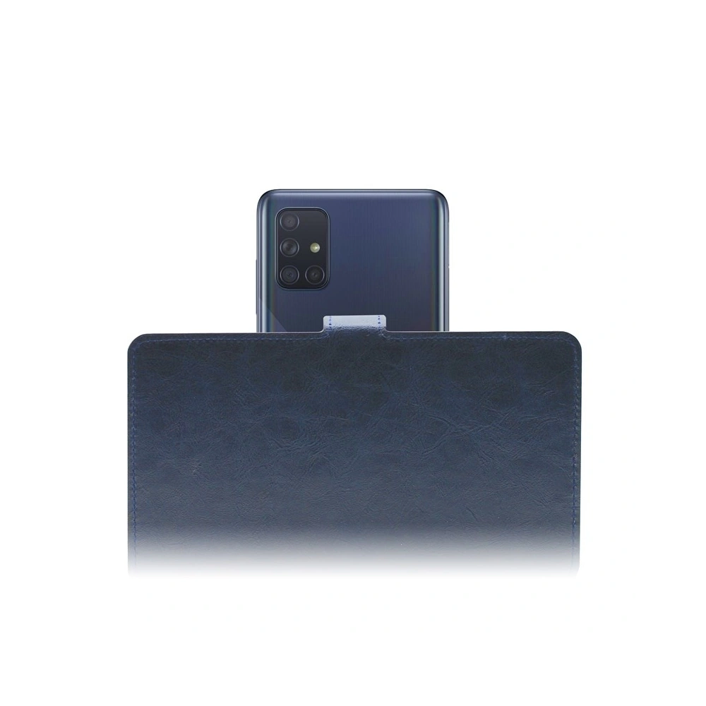 PURO Universal Wallet - Uniwersalne etui obrotowe 360° z kieszeniami na karty, rozmiar XXL (granatowy)