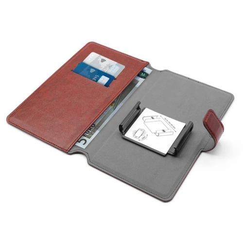 Kup PURO Universal Wallet - Universelles 360° drehbares Case mit Kartenfächern, Größe XXL (rot) - PUR325RED - {ean13} - Sklep Home Screen