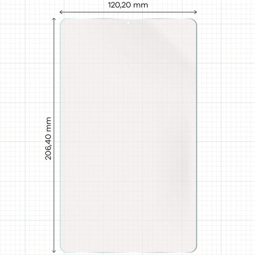 Folia matowa Bizon Glass Tab Film Sun do Samsung Galaxy Tab A11