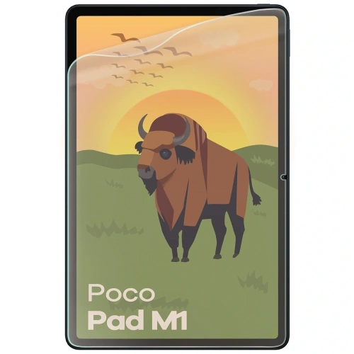 Folia matowa Bizon Glass Tab Film Sun do Poco Pad M1