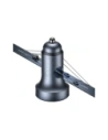 Ładowarka samochodowa USAMS CC327 Aluminium 45W USB-A USB-C tarnish