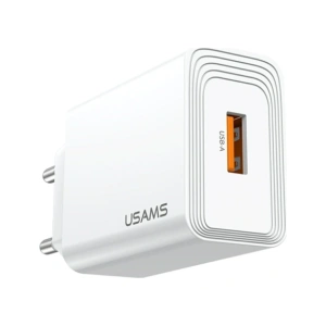 Ładowarka sieciowa USAMS T69 18W USB-A biały