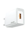 Ładowarka sieciowa USAMS T69 18W USB-A biały