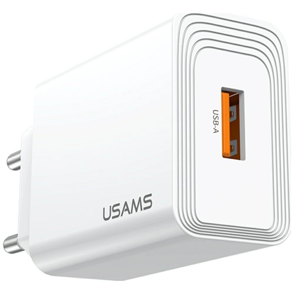 Ładowarka sieciowa USAMS T69 18W USB-A biały