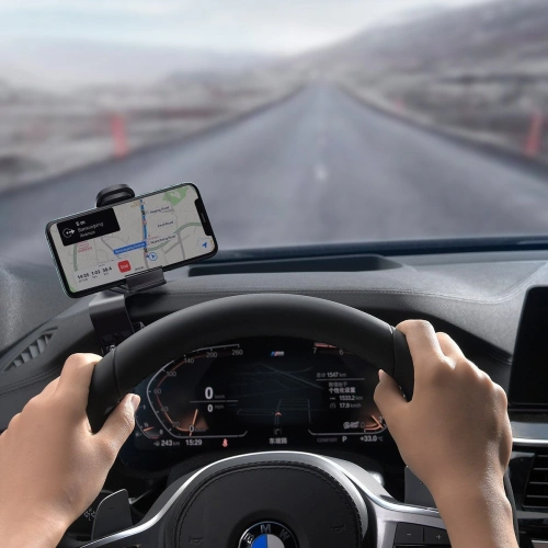 Buy Baseus Big Mouth Pro Car Mount (silver) - BSU1643SLV - {ean13} - Home Screen Store Europe